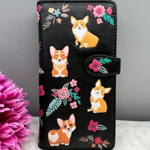 Woman’s Wallet Large Corgi Black